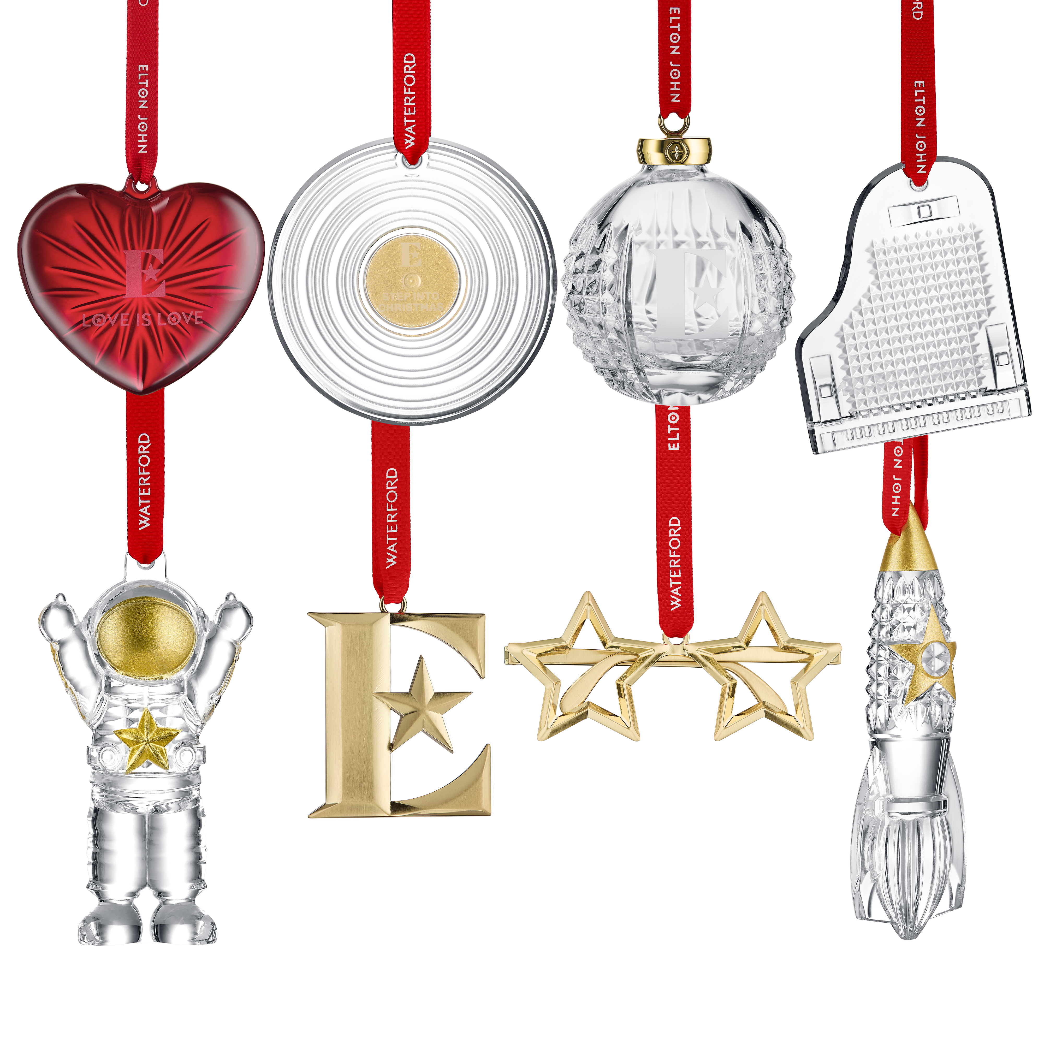 Elton John - Waterford x Elton John Ornament Set