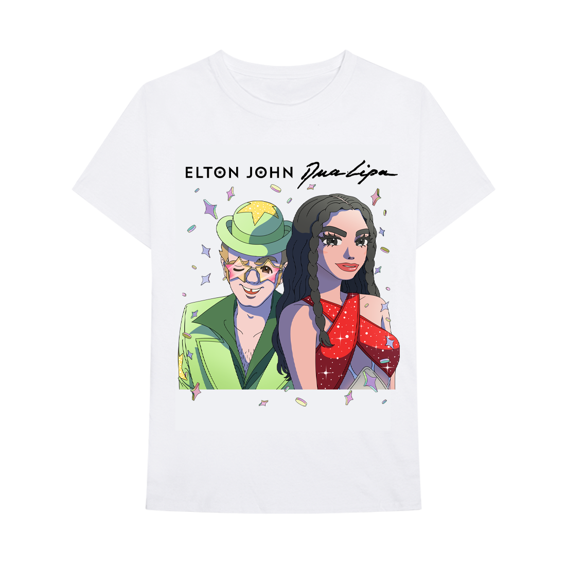 Elton John - 23 Cold Hearts Mens Tee