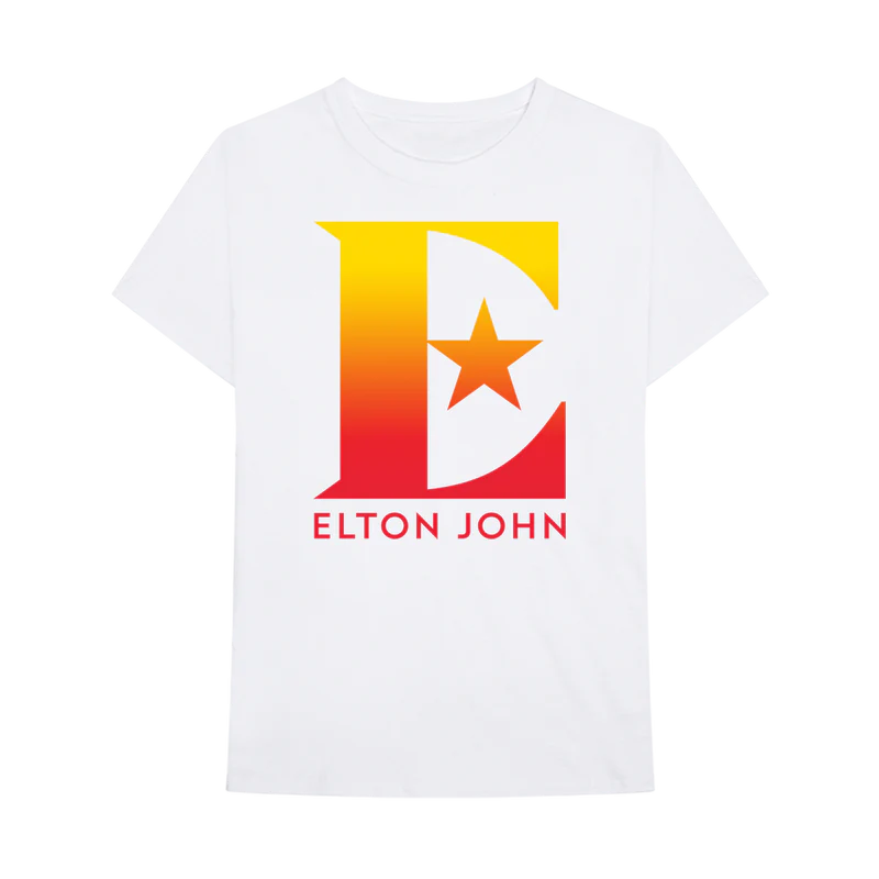 Elton John - Gradient E* T-Shirt