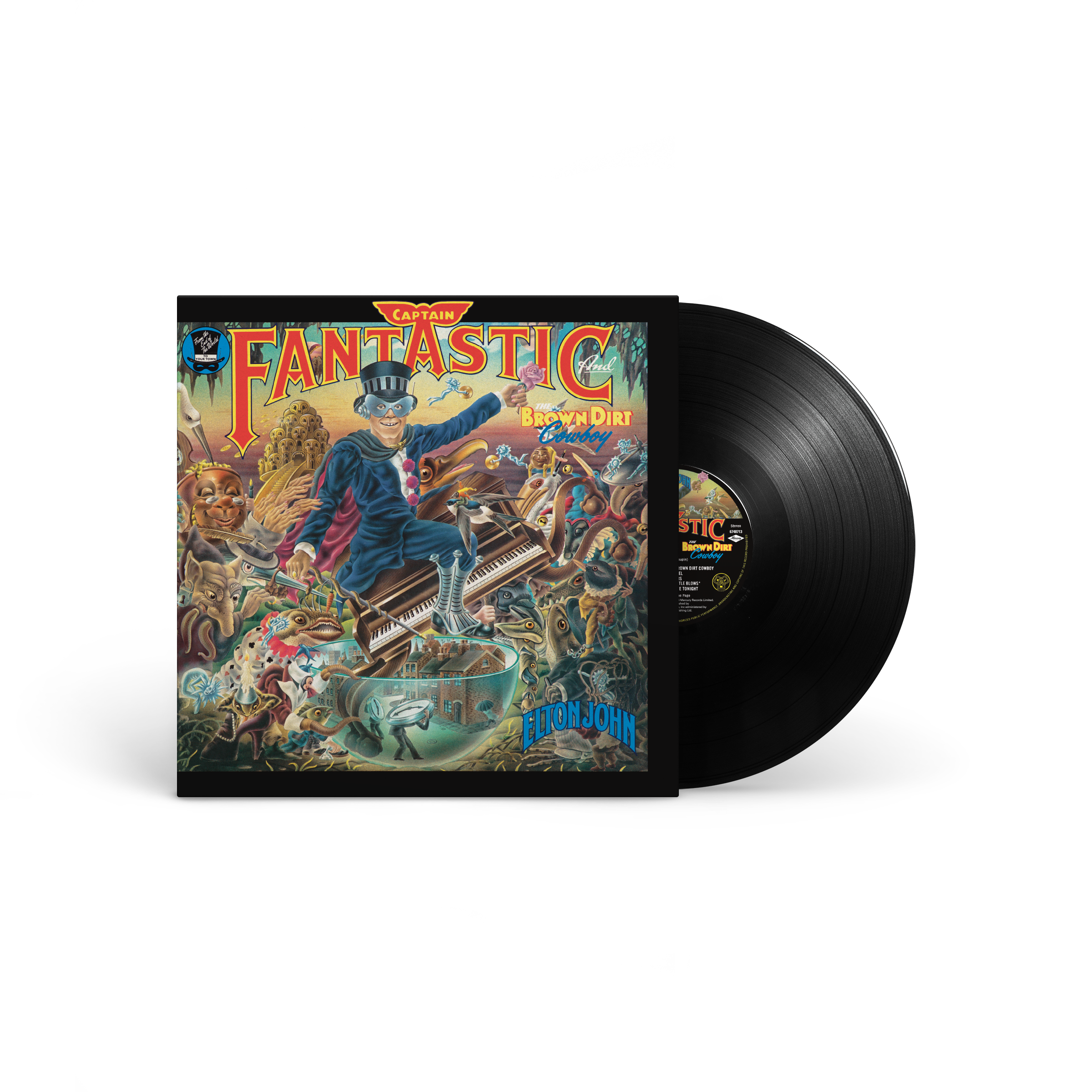 Elton John ‎– Captain Fantastic And The Brown Dirt Cowboy. New Vinyl