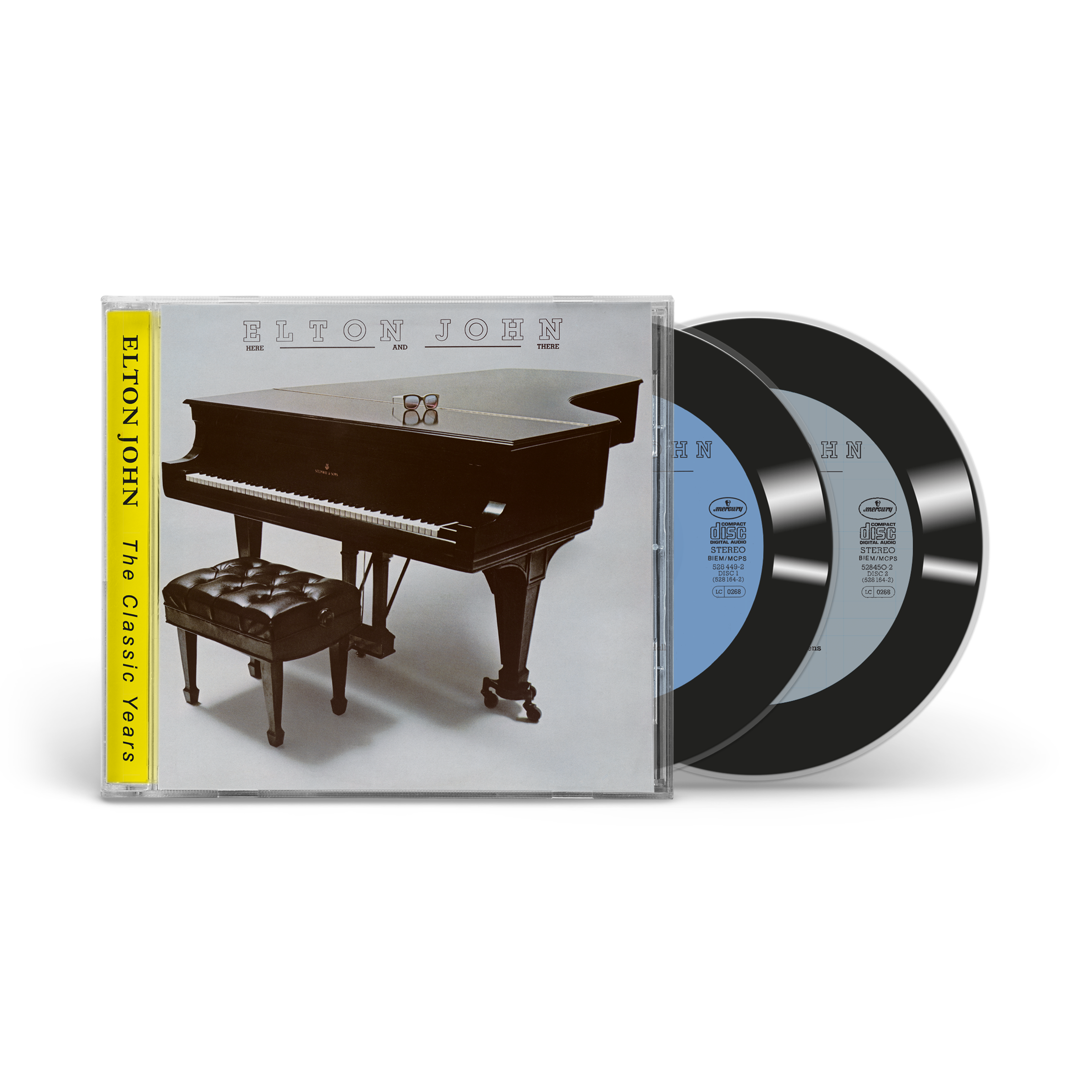 廃盤　ヒア・アンド・ゼア～ライヴ・イン・ロンドン&N.Y. エルトンジョン Here And There: 2CD - Elton John