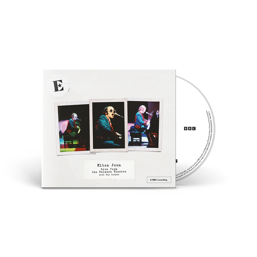 Elton John - Live from the Rainbow Theatre with Ray Cooper: CD