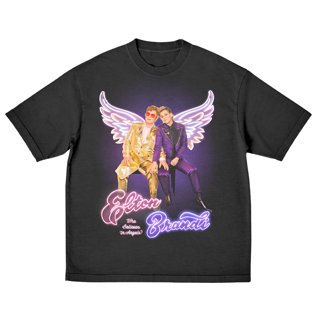 Elton John - Who Believes In Angels? Alternate Album Cover T-shirt