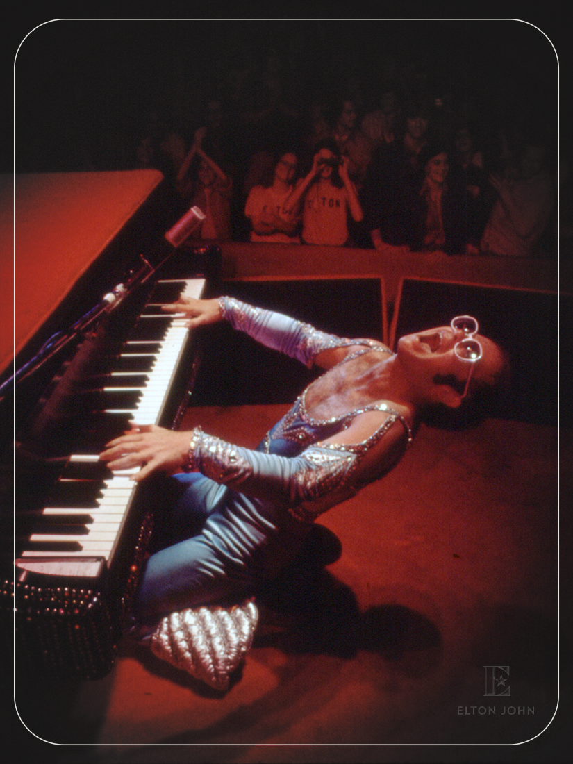 Elton John - Elton 1970s Live Limited-Edition Poster