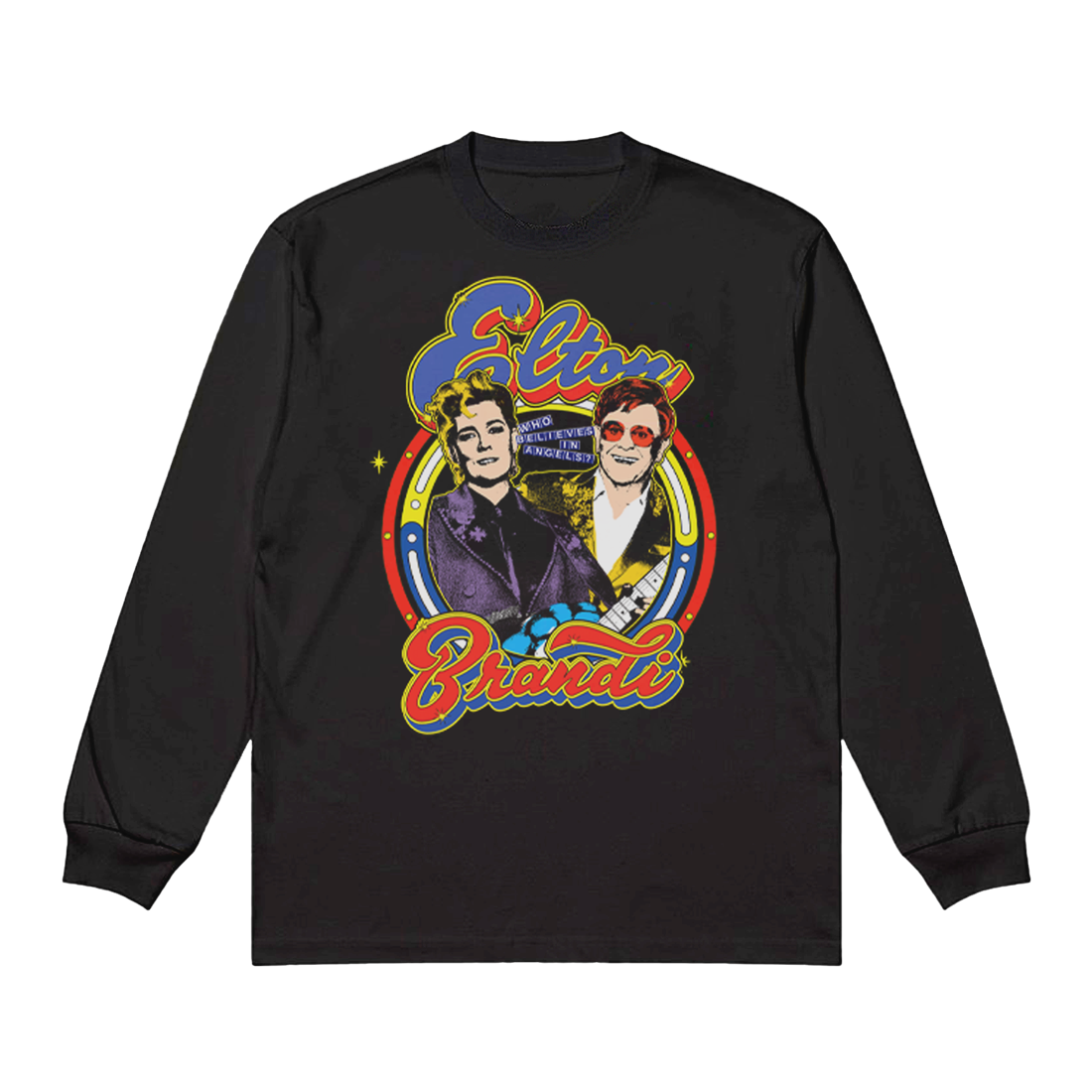 Elton John - Who Believes In Angels? Longsleeve