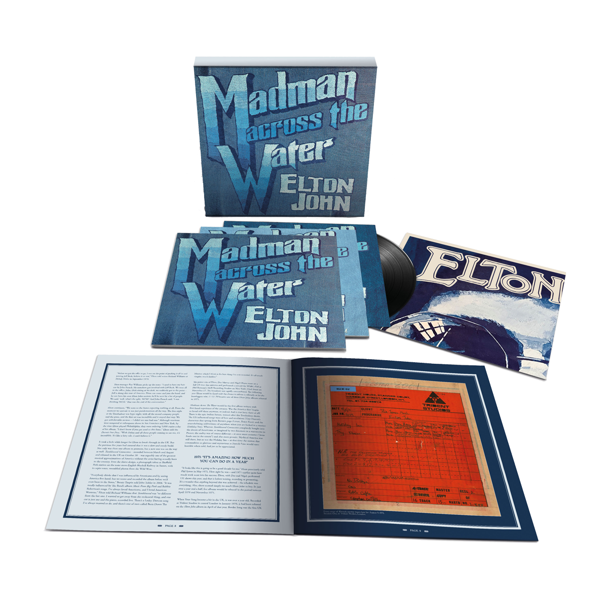 Madman Across The Water (50th Anniversary): Vinyl 4LP Boxset Madman Across The Water (50th Anniversary): Vinyl 4LP Boxset