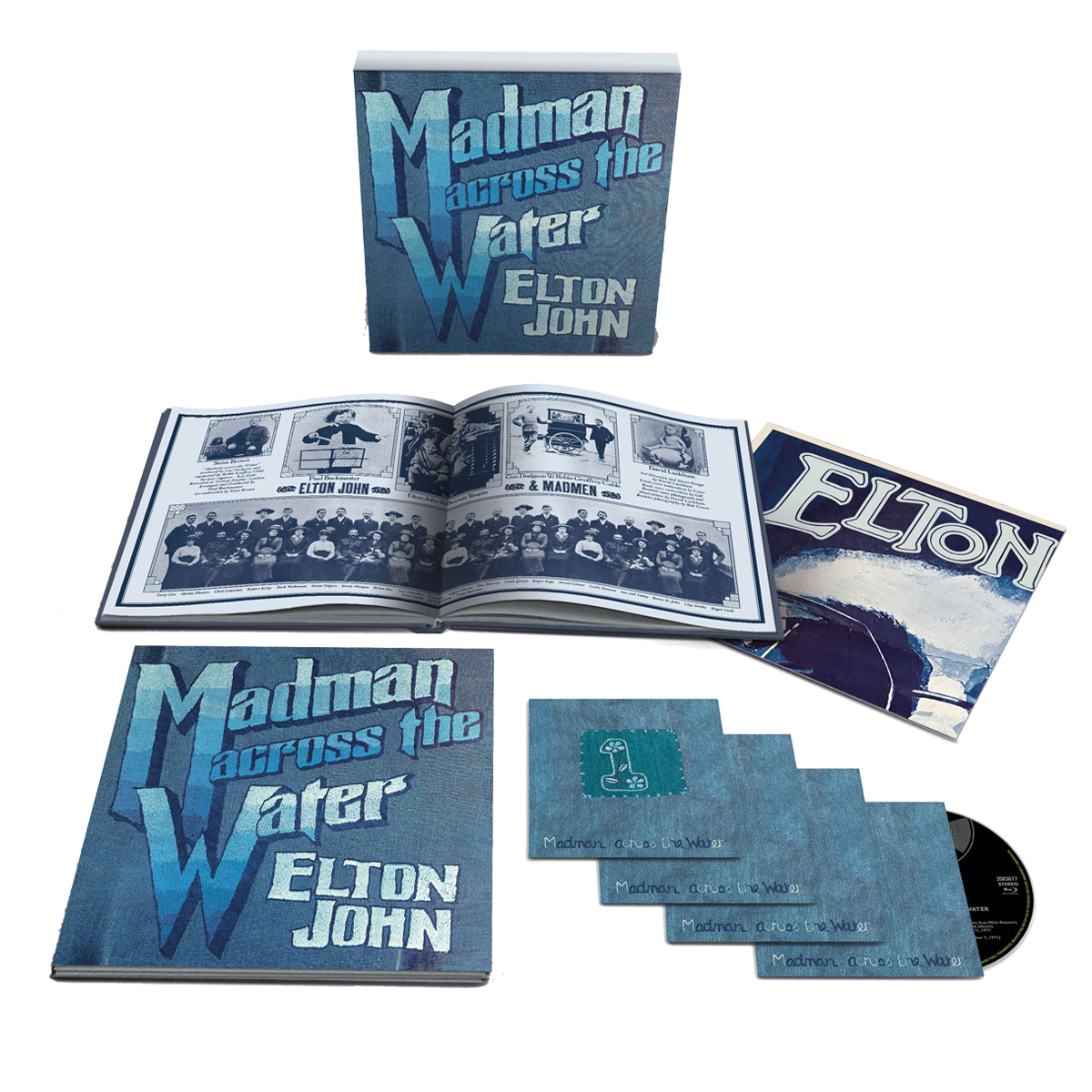 Elton John - Madman Across The Water (50th Anniversary): 3CD & Blu-Ray Deluxe Boxset