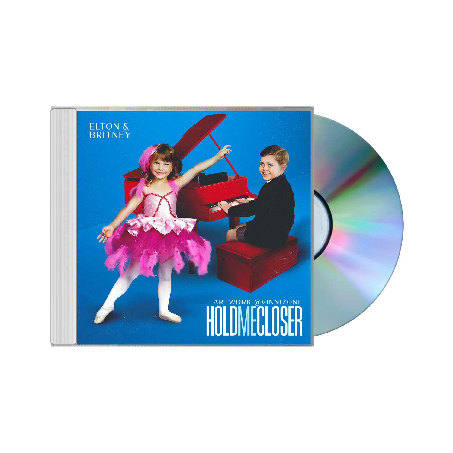 Elton John - 'Hold Me Closer': CD Single 3 With Purple Disco Machine Remix