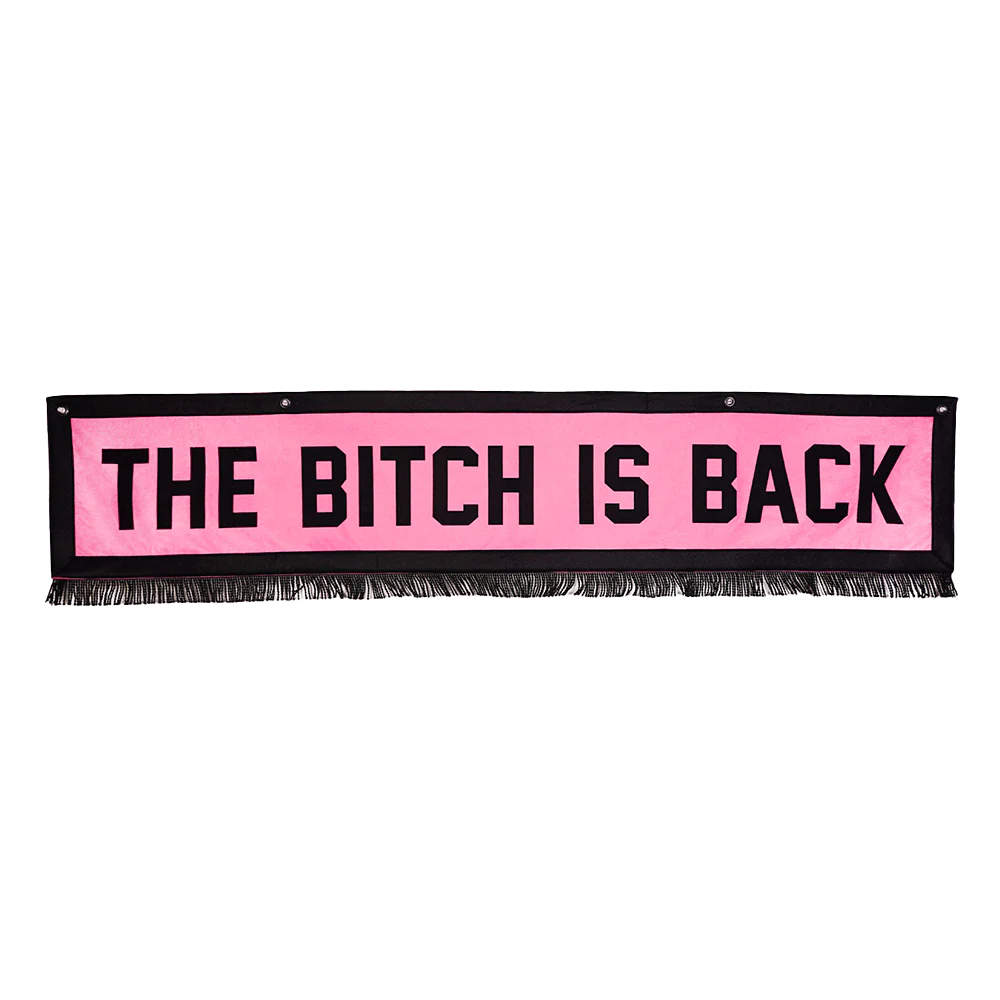 Elton John - Elton John x Oxford Pennant - The Bitch Is Back Banner