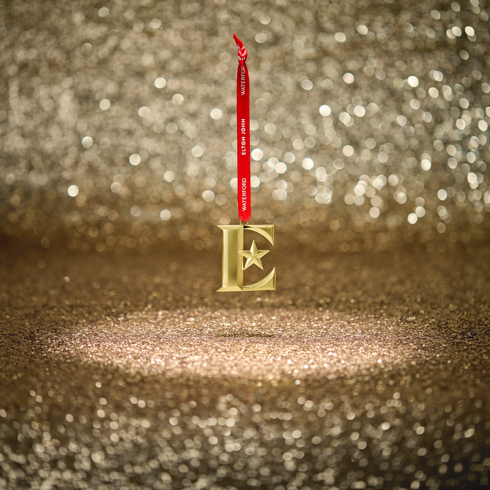 Elton John - Waterford x Elton E Icon Metal Ornament