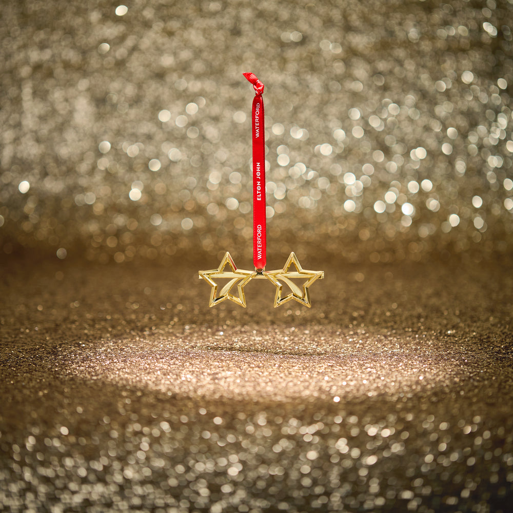 Elton John - Waterford x Elton Star Glasses Metal Ornament