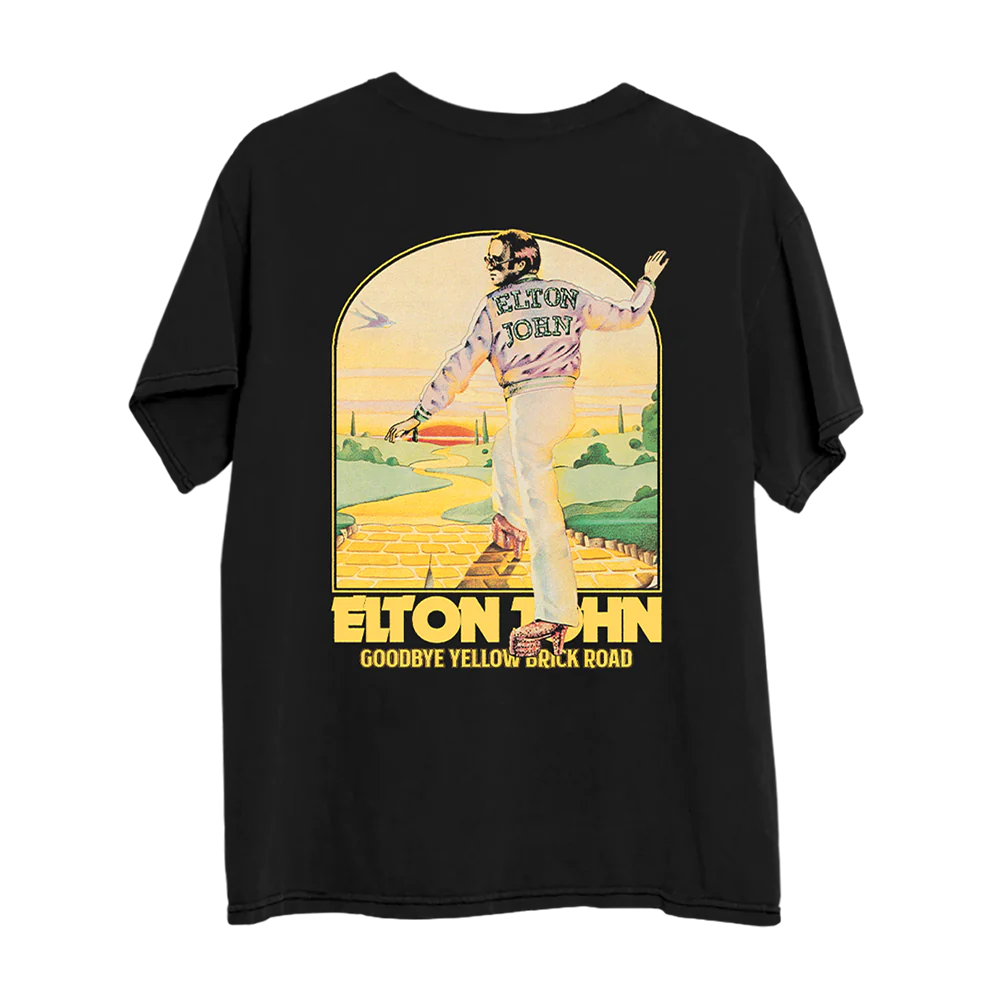 Elton John - GYBR 2023 Anniversary Arched Photo T-Shirt