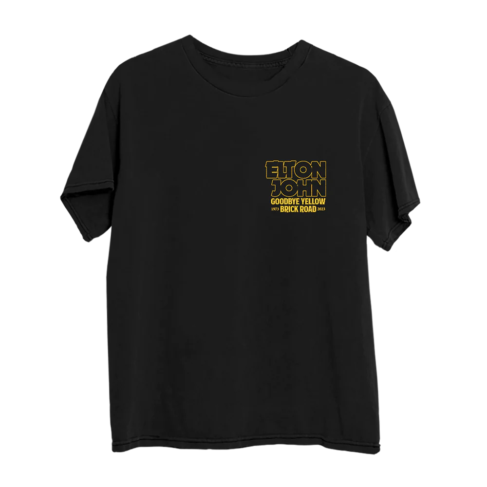 Elton John - GYBR 2023 Anniversary Arched Photo T-Shirt