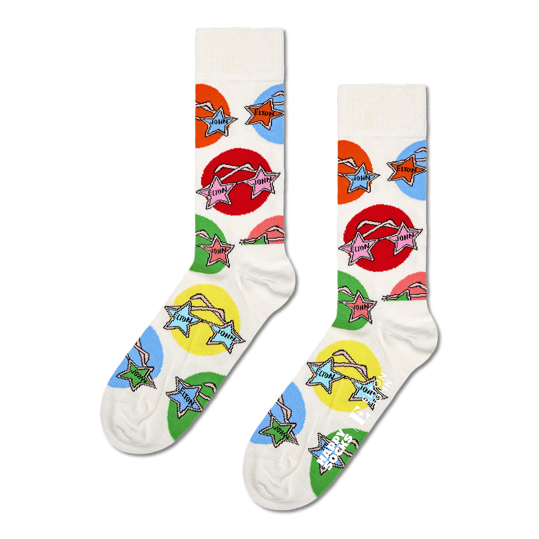 Elton John - Elton John x Happy Socks Glasses Socks