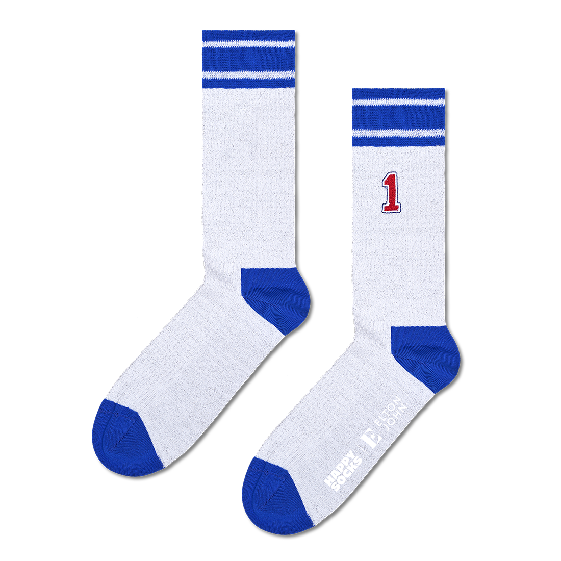 Elton John - Elton John x Happy Socks Stadium Mid High Socks