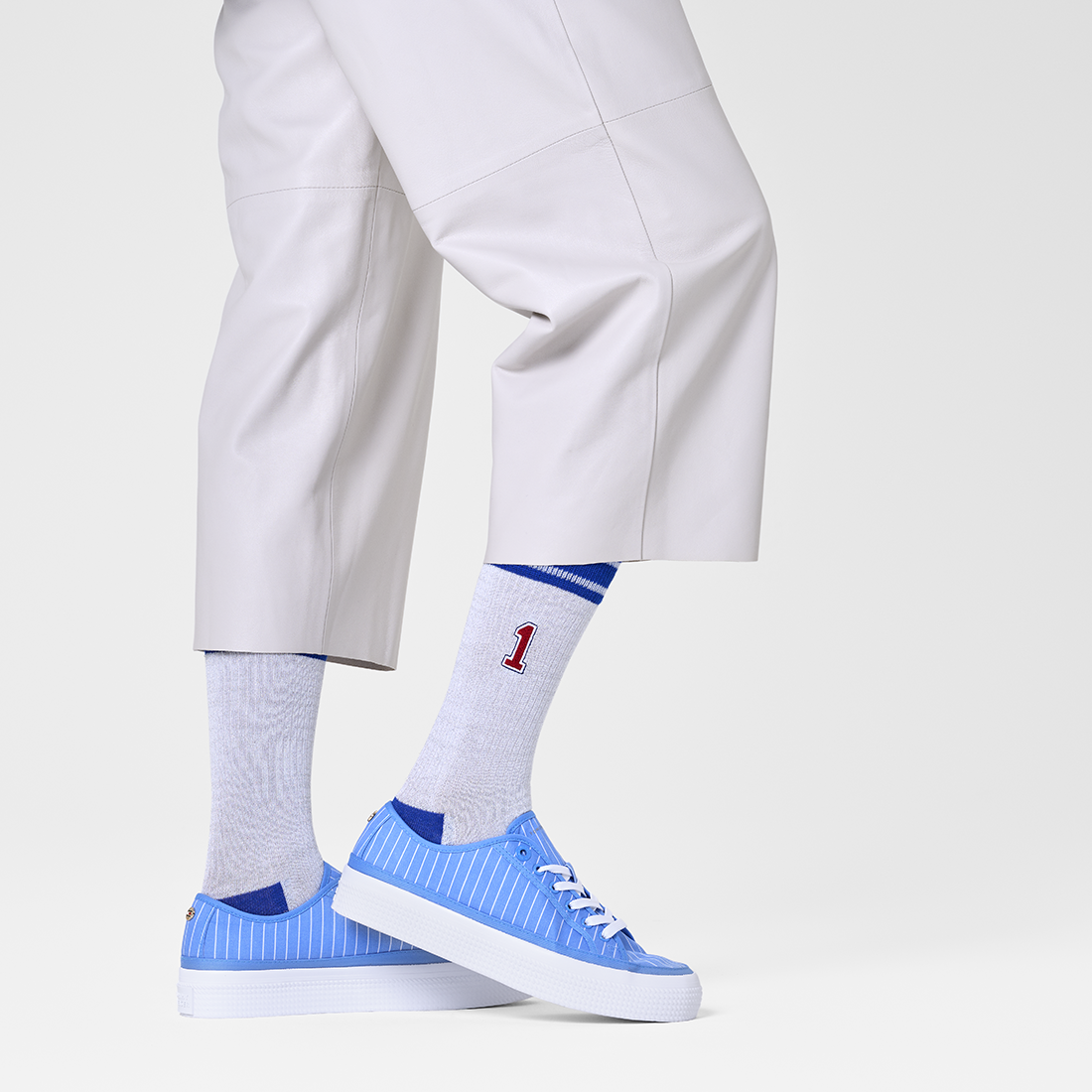 Elton John - Elton John x Happy Socks Stadium Mid High Socks