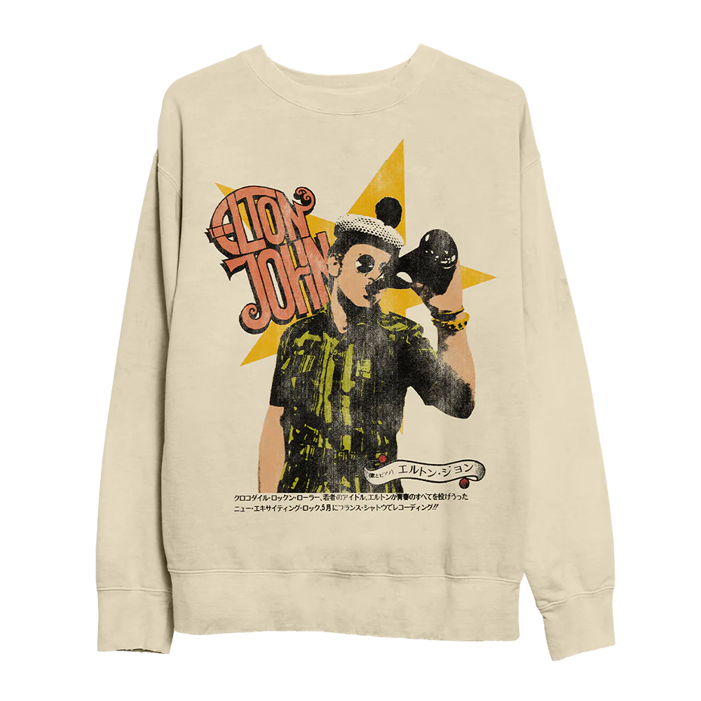 Elton John - Saturday Nights Alright For Fighting Crewneck