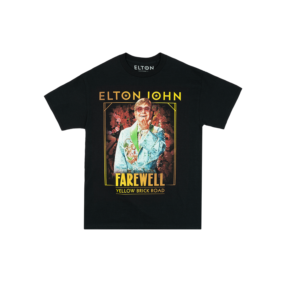 Elton John - Flower Portrait EU/UK 2023 T-Shirt