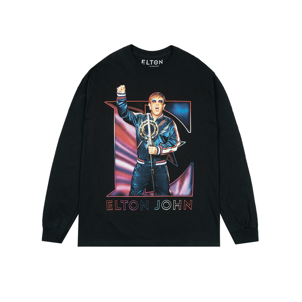 Elton john 2025 long sleeve shirt