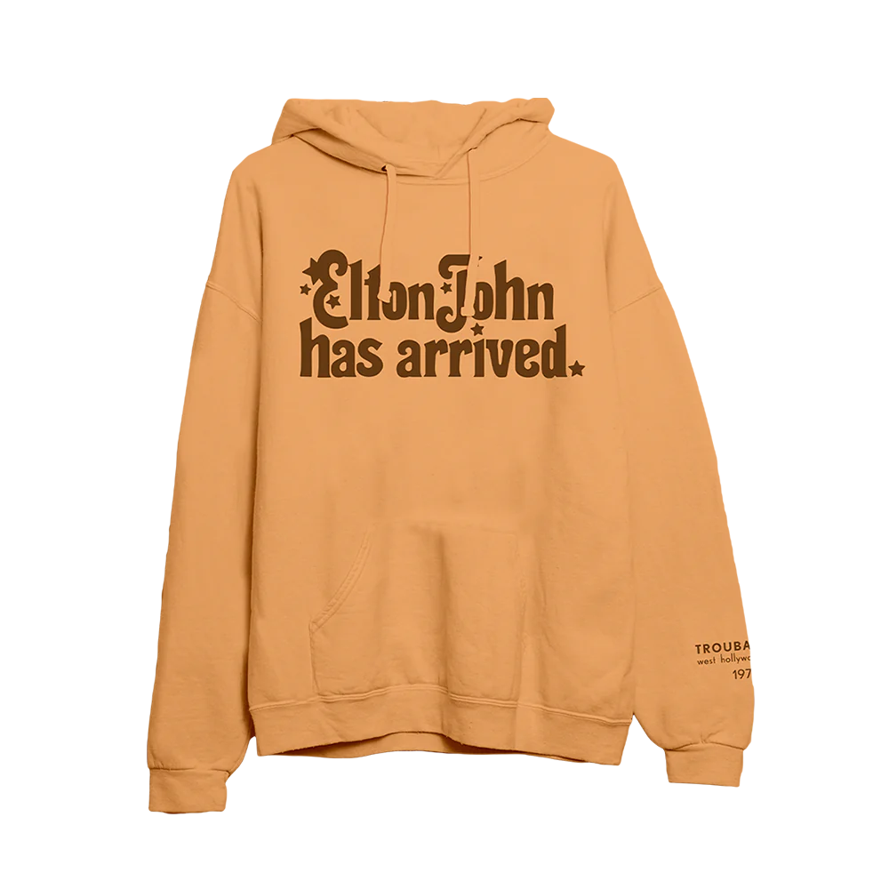 Elton John - Troubadour EJ Has Arrived Melon Hoodie