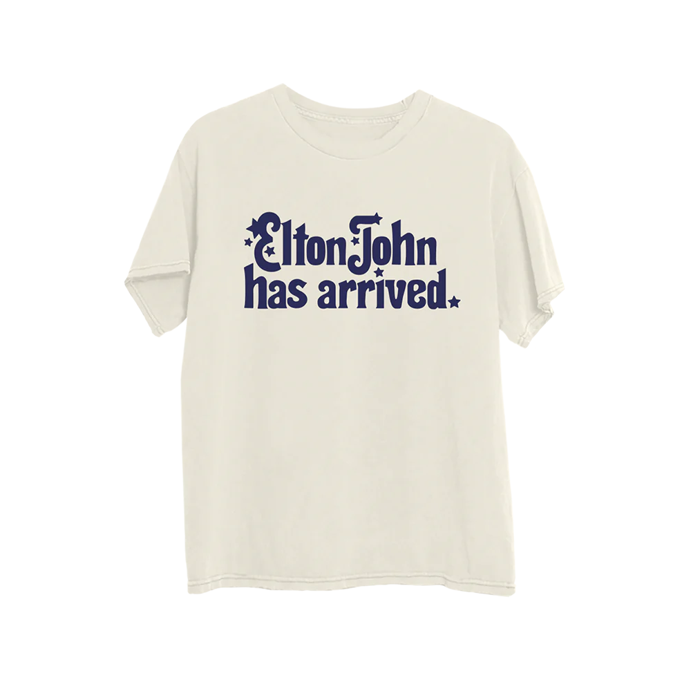 Elton John - Troubadour EJ Has Arrived White T-Shirt