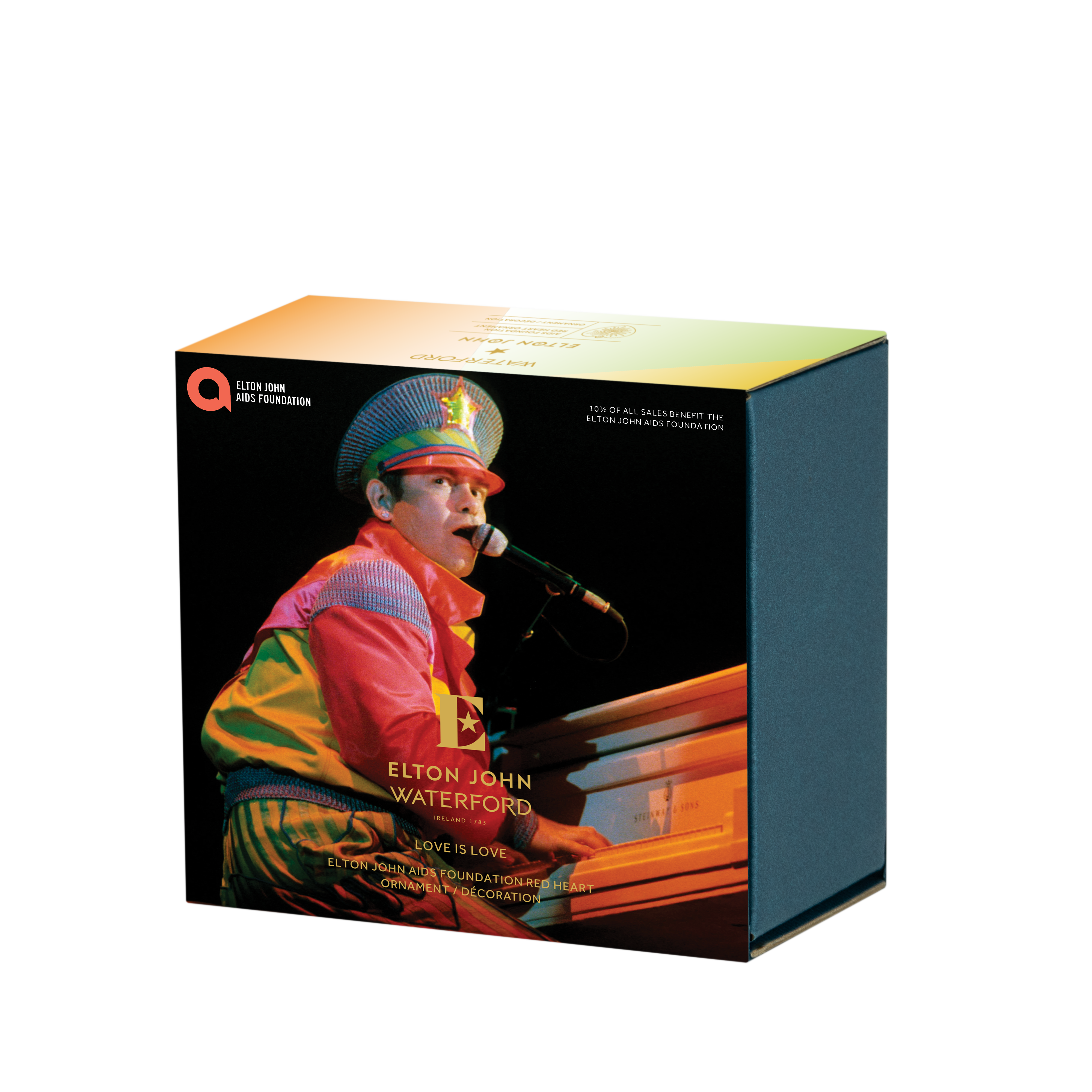 Elton John - Waterford x Elton EJAF Charity Ornament