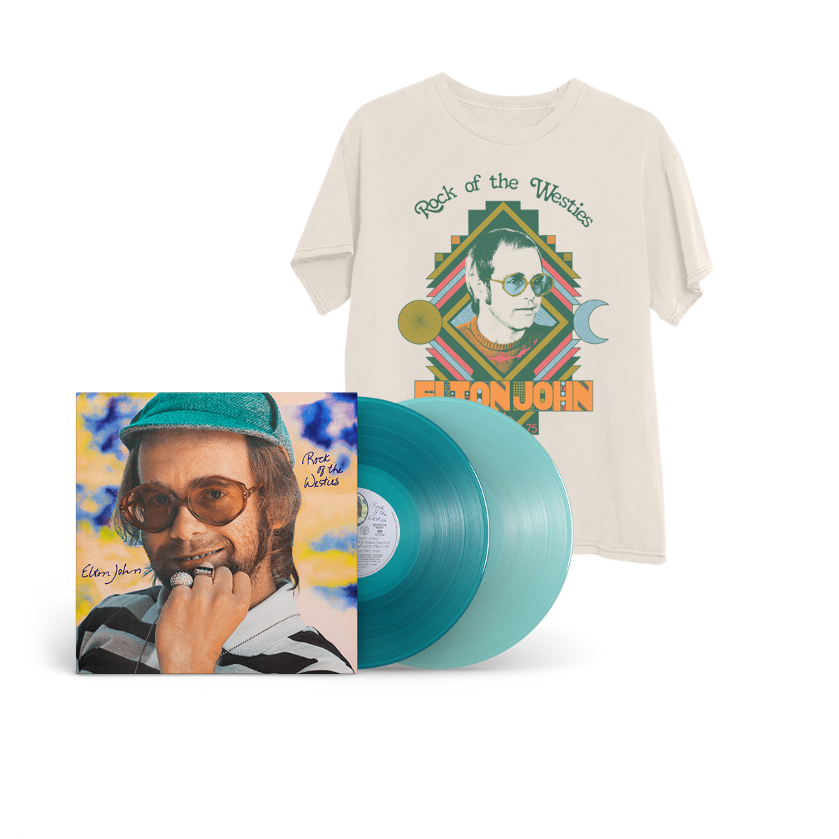 Rock of the Westies (50th Anniversary Edition): Vinyl 2LP+ Cream T-Shirt