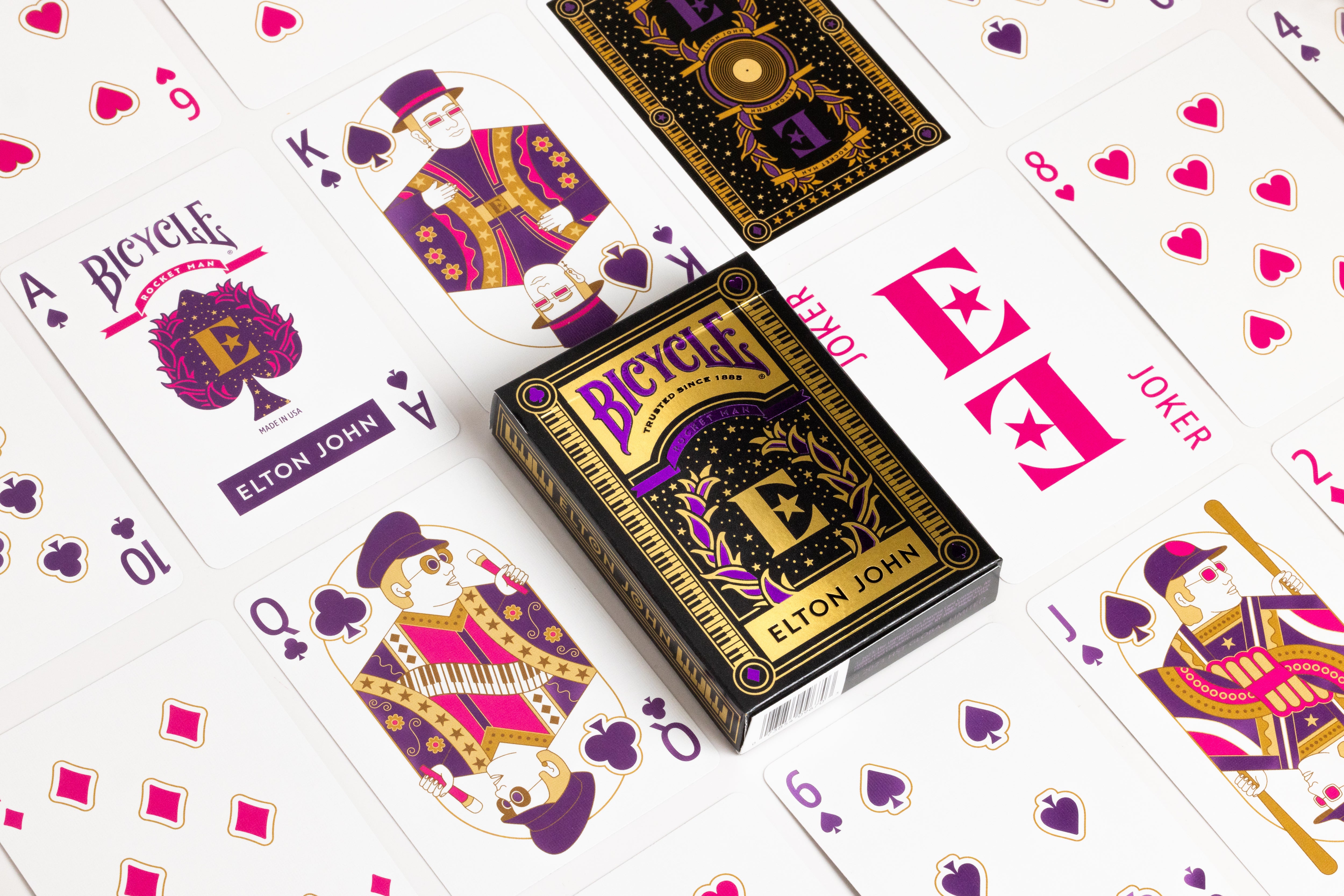 bicycle cards shop near me Elton John Playing Cards by Bicycle