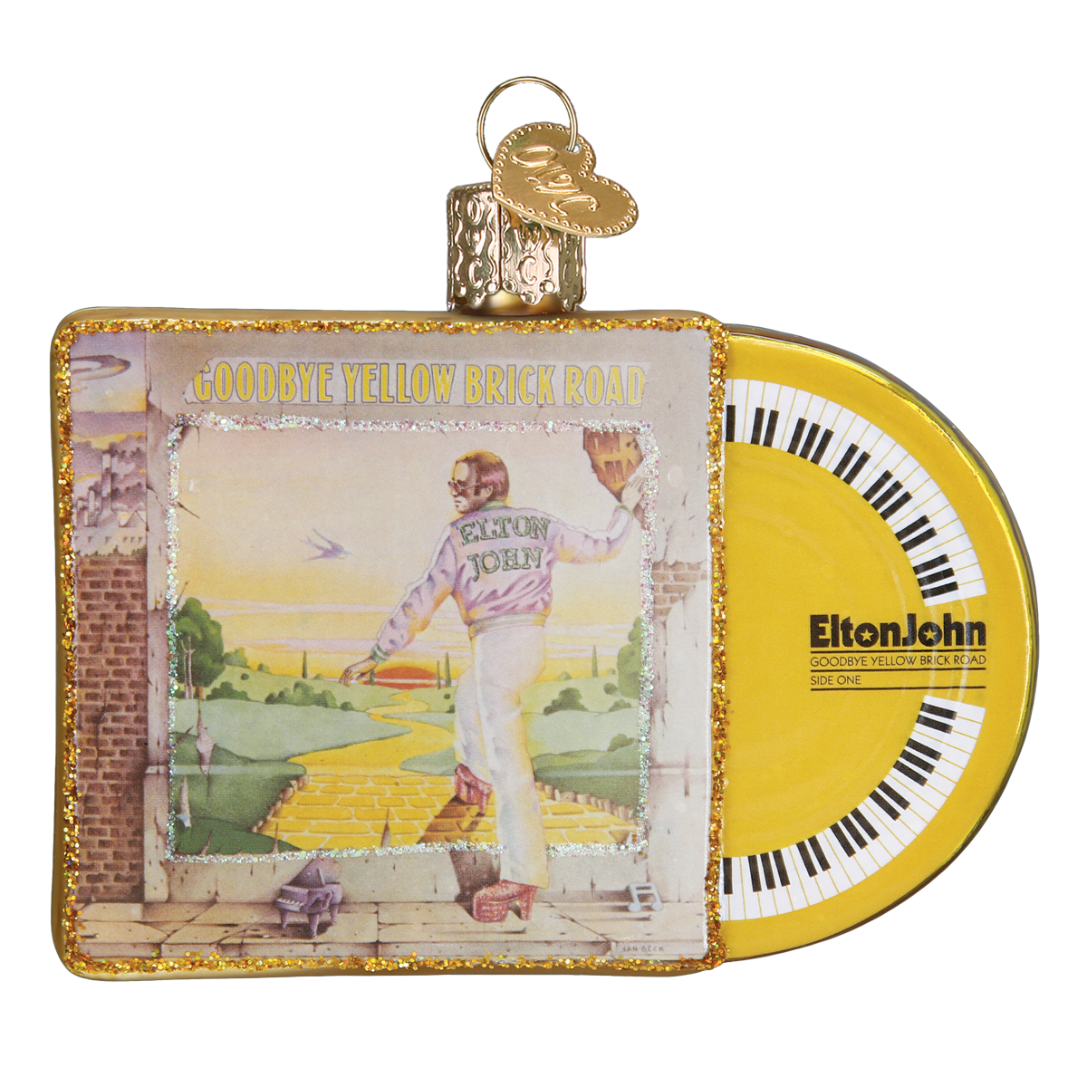 Elton John - Goodbye Yellow Brick Road Album Cover Ornament