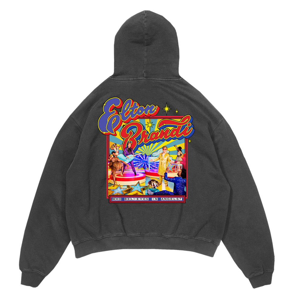 Elton John - Who Believes In Angels? Album Cover Hoodie