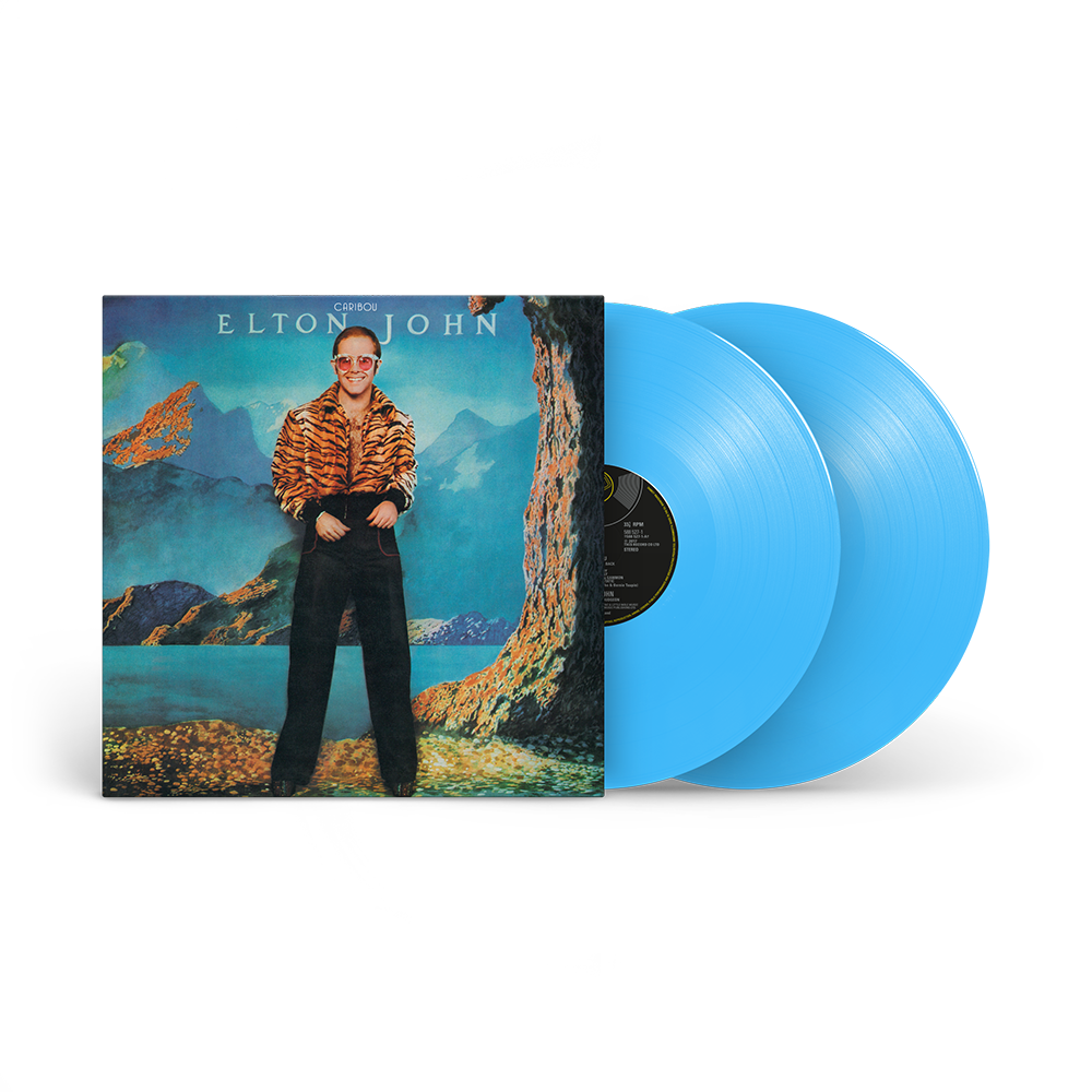 Elton John - Caribou: Sky Blue Vinyl 2LP