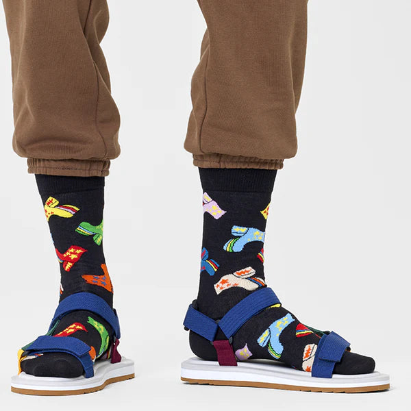 Ponou017eky Happy Socks Elton John Striped U010dervenu00e1 (red