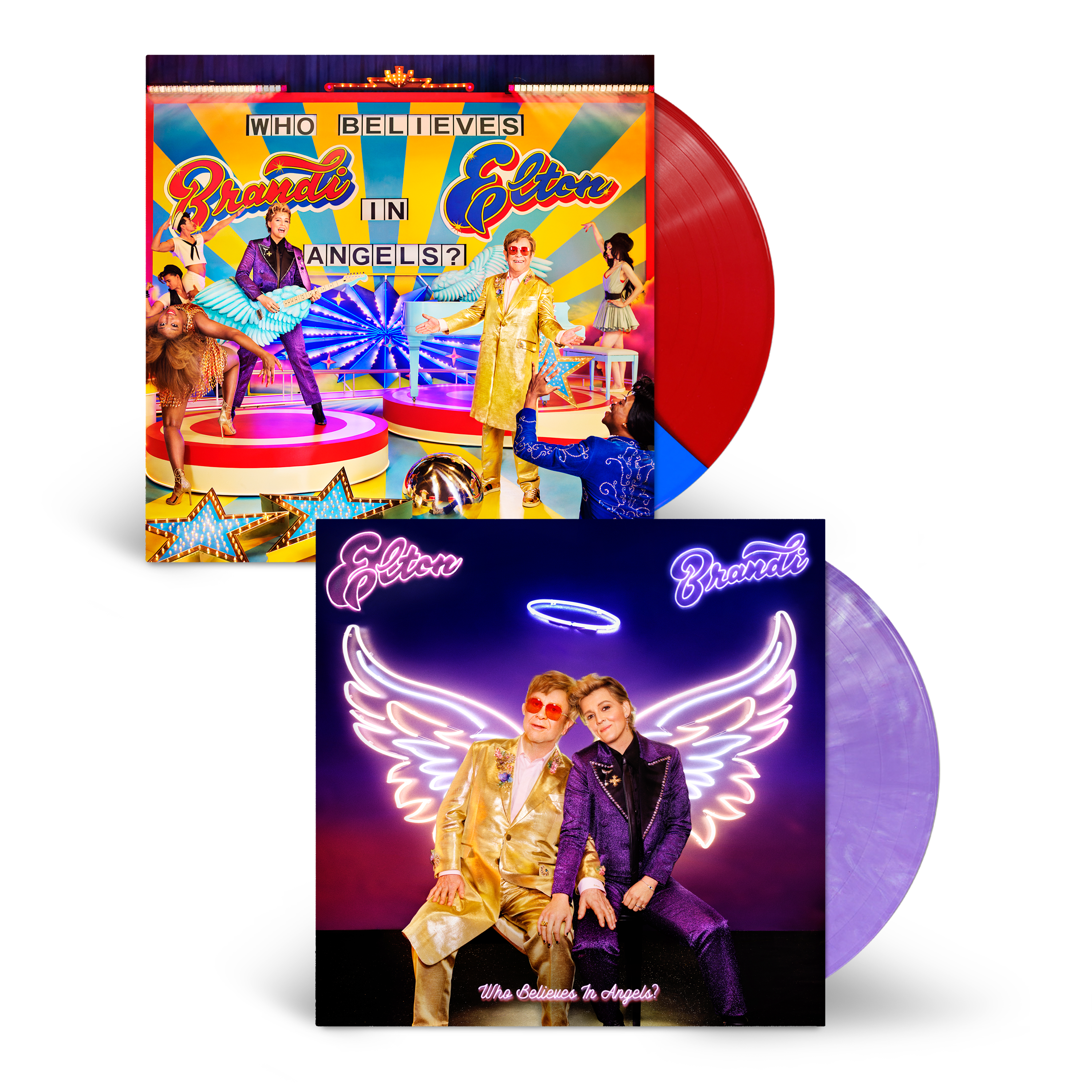 Limited Edition Tri-Colour Standard Vinyl + Store Exclusive Purple Marble Vinyl Bundle