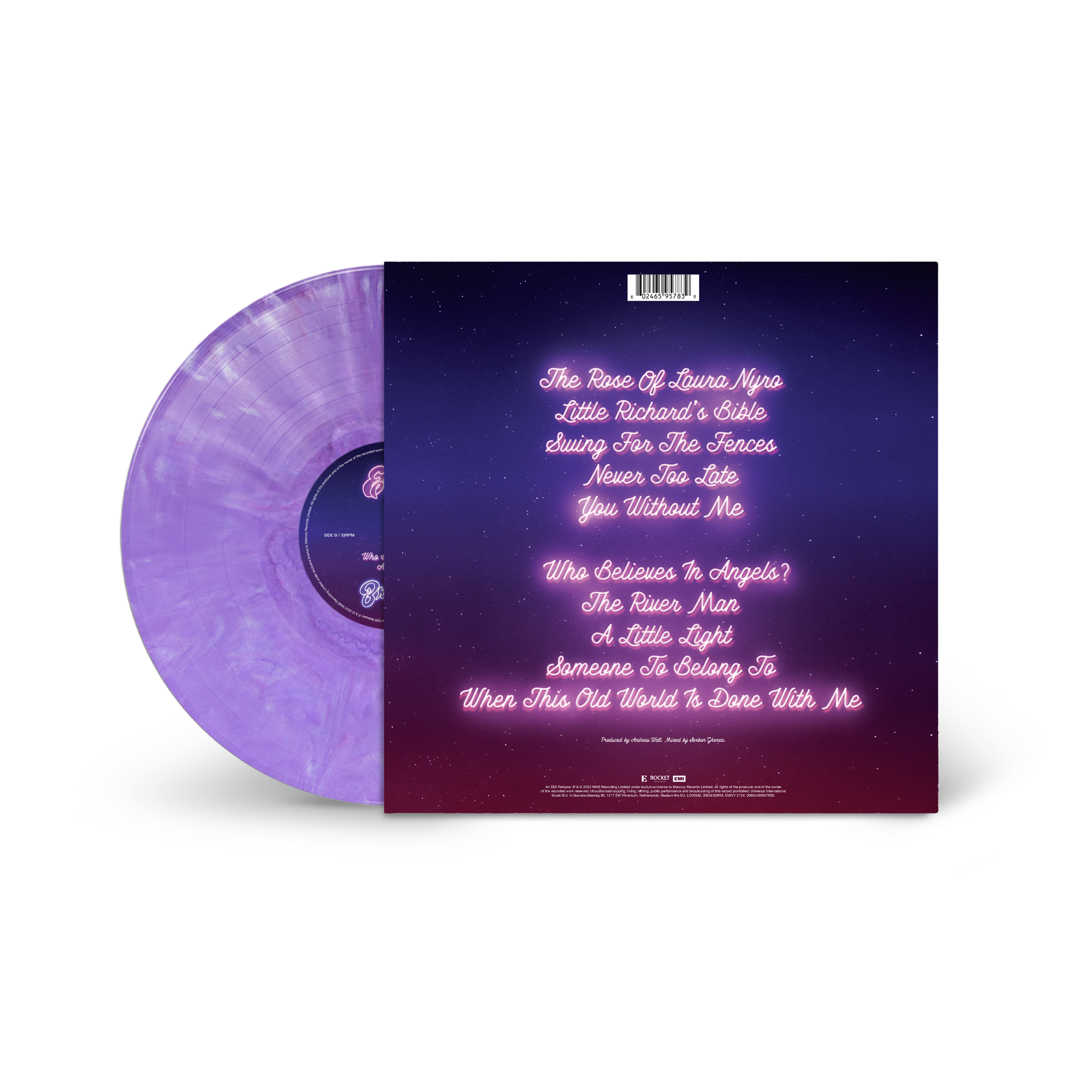 Elton John - Who Believes In Angels? Store Exclusive Purple Marble Vinyl