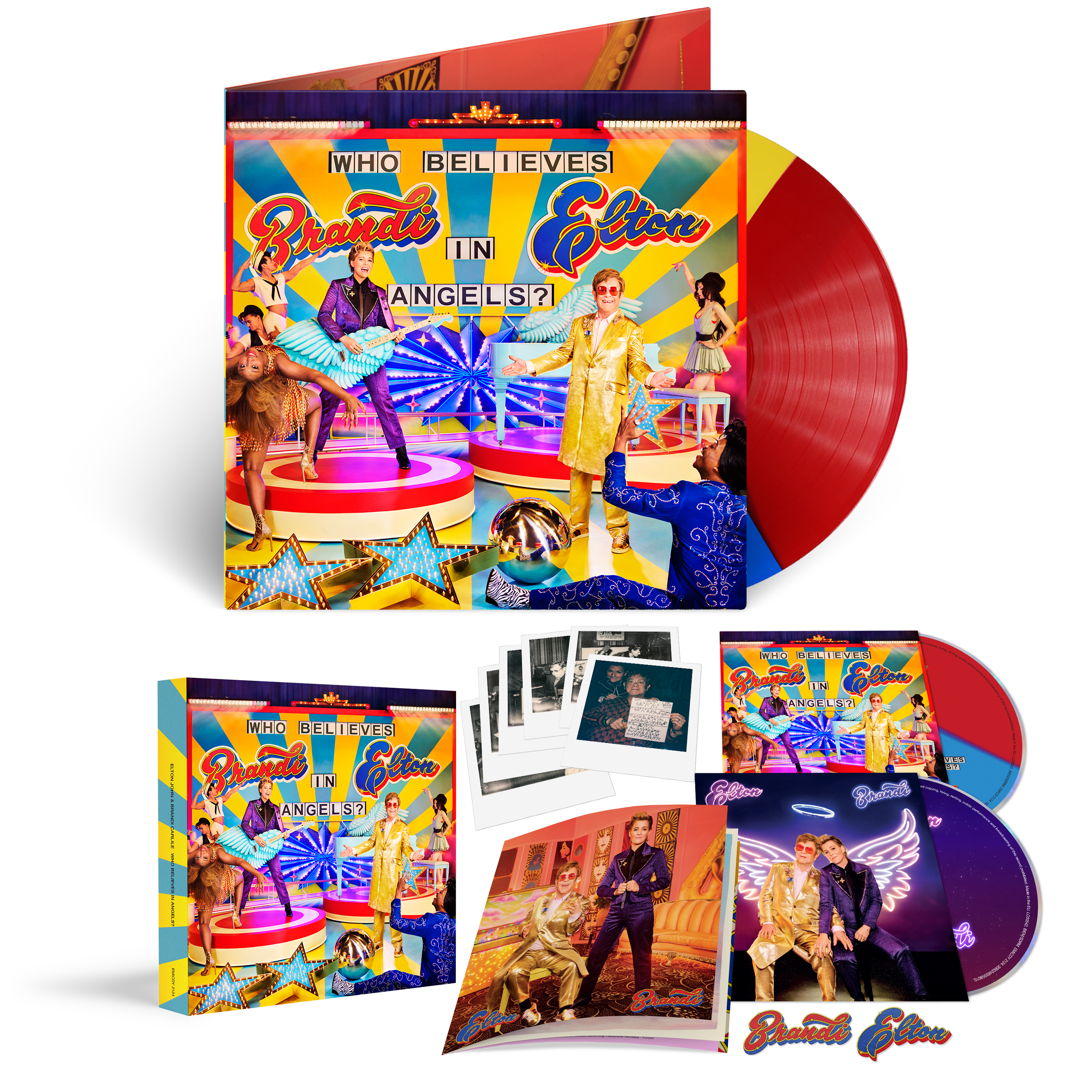 Limited Edition CD Clamshell Box + Tri-Colour Standard Vinyl Bundle