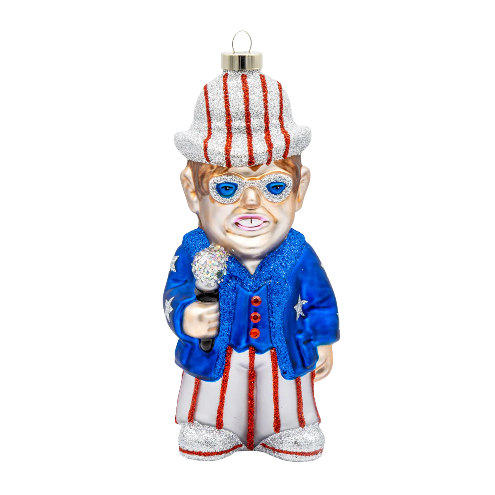 Elton John - Elton John x Kat + Annie Patriotic Ornament