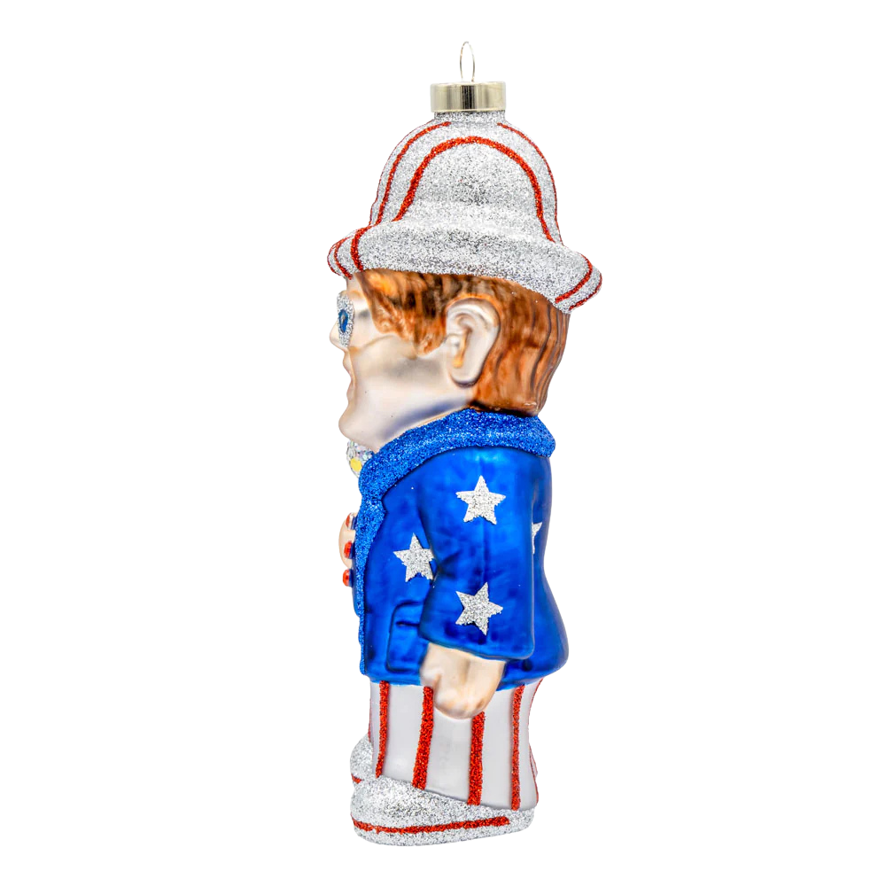 Elton John - Elton John x Kat + Annie Patriotic Ornament