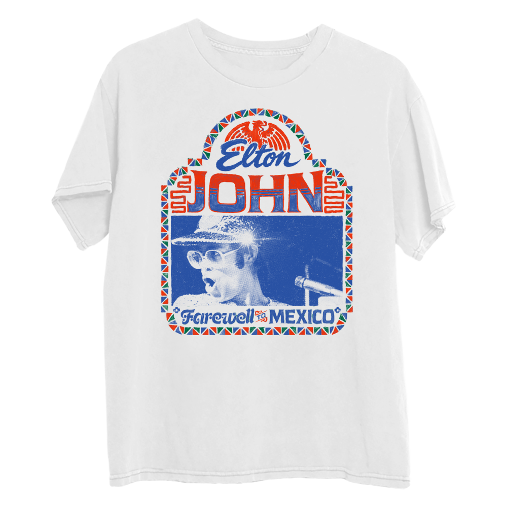 Elton John - Hand-Painted Tour T-Shirt