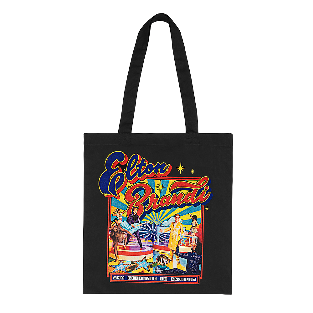 Elton John - Who Believes In Angels? Tote Bag