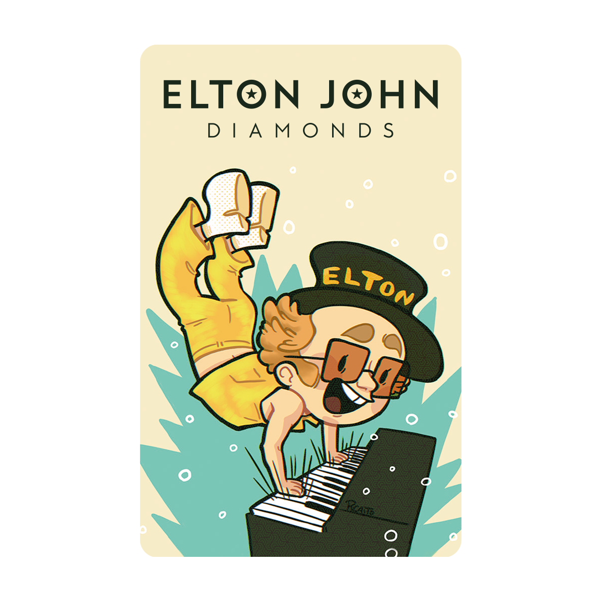 Elton John - Elton John Diamonds Yoto Card