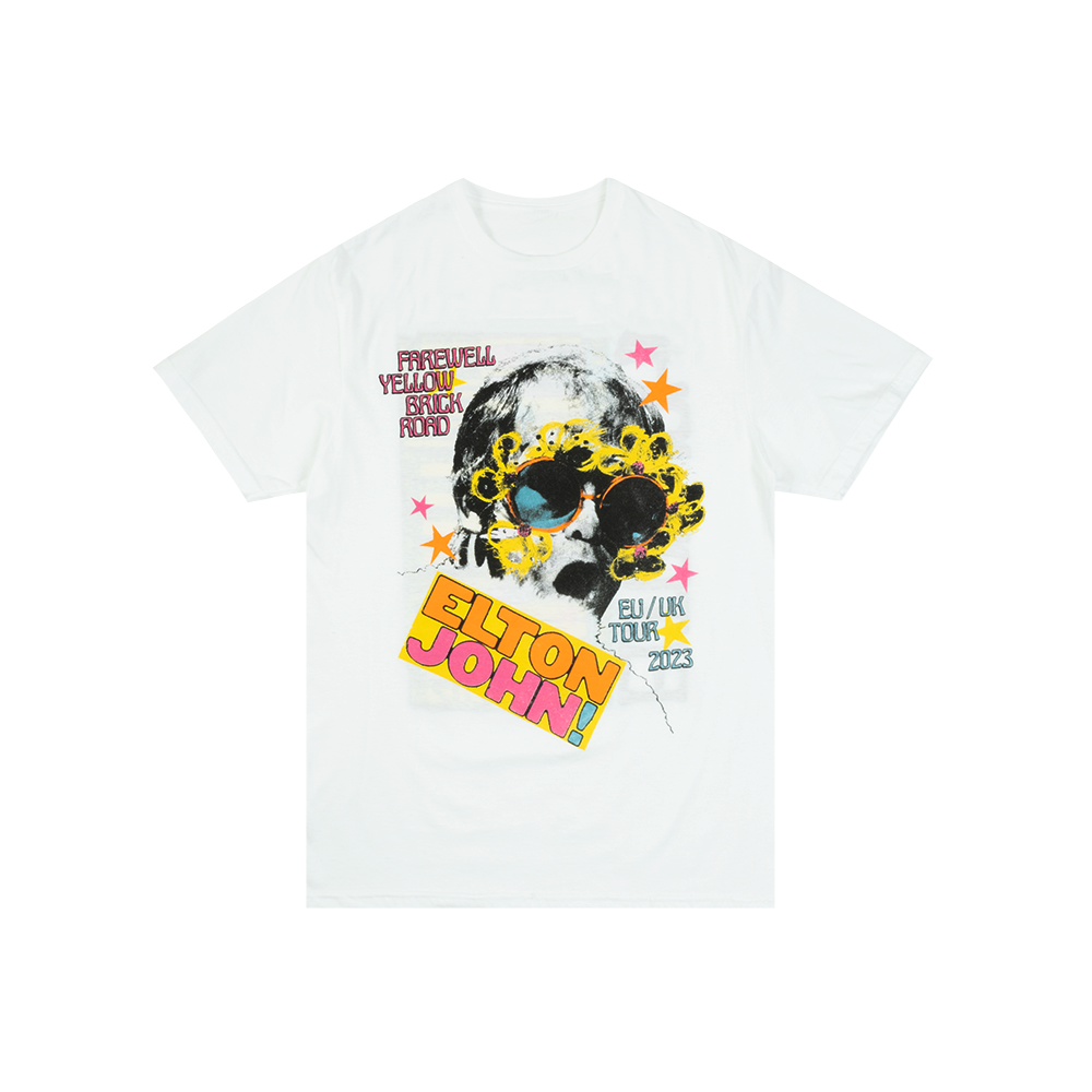 Elton John - Piano Key EU/UK 2023 T-Shirt