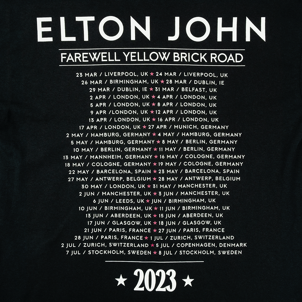 Elton John - Singing Elton EU/UK 2023 Longsleeve T-shirt
