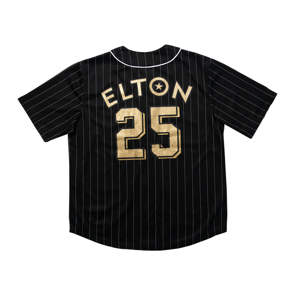 Elton John - Striped Baseball Jersey